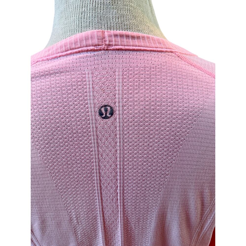 Lululemon Longsleeve Pink Athletic Top for Women - Picture 1 of 5